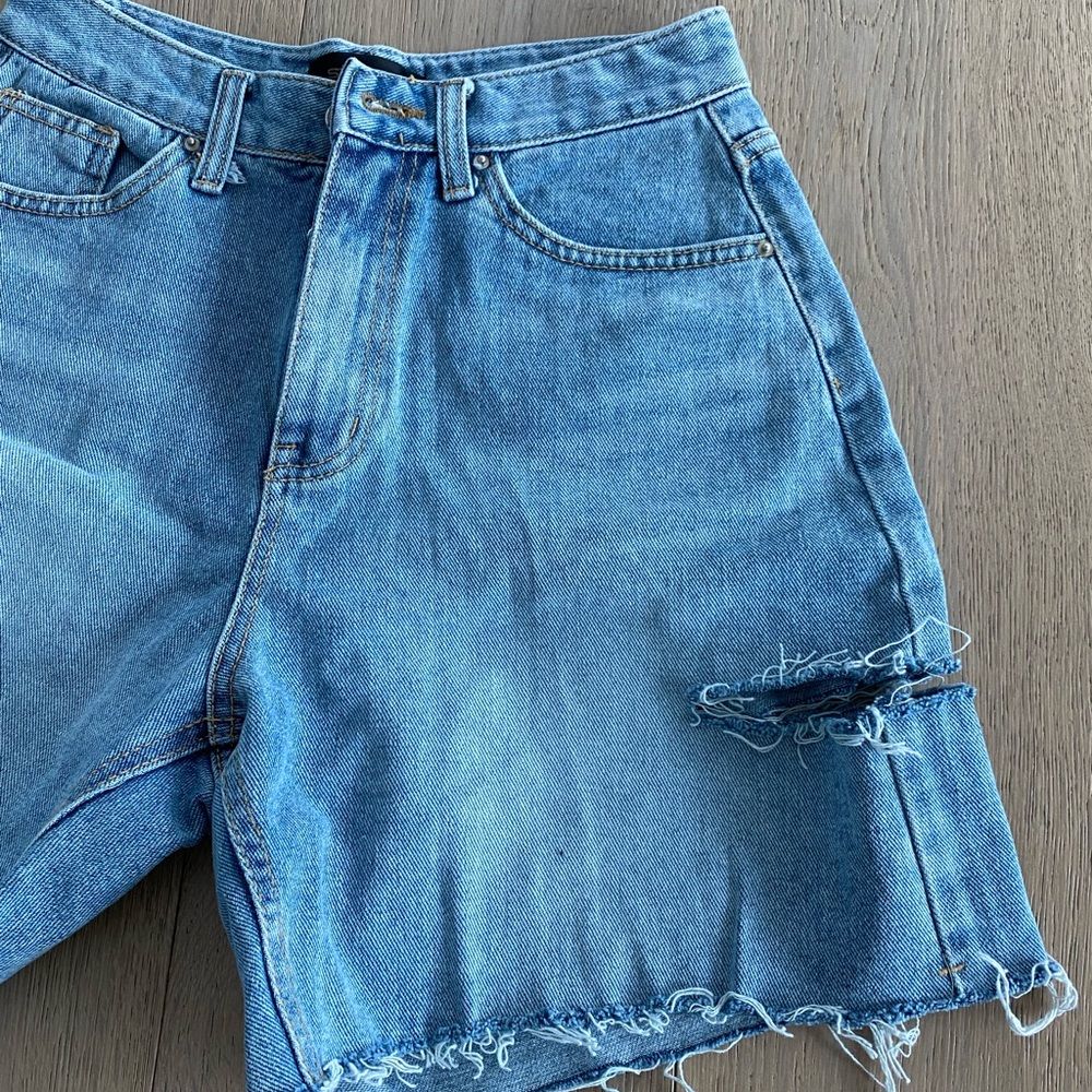 Storets Maria Ripped SlashDenim Shorts - Picture 9 of 10